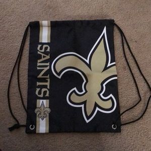 Saints drawstring bag